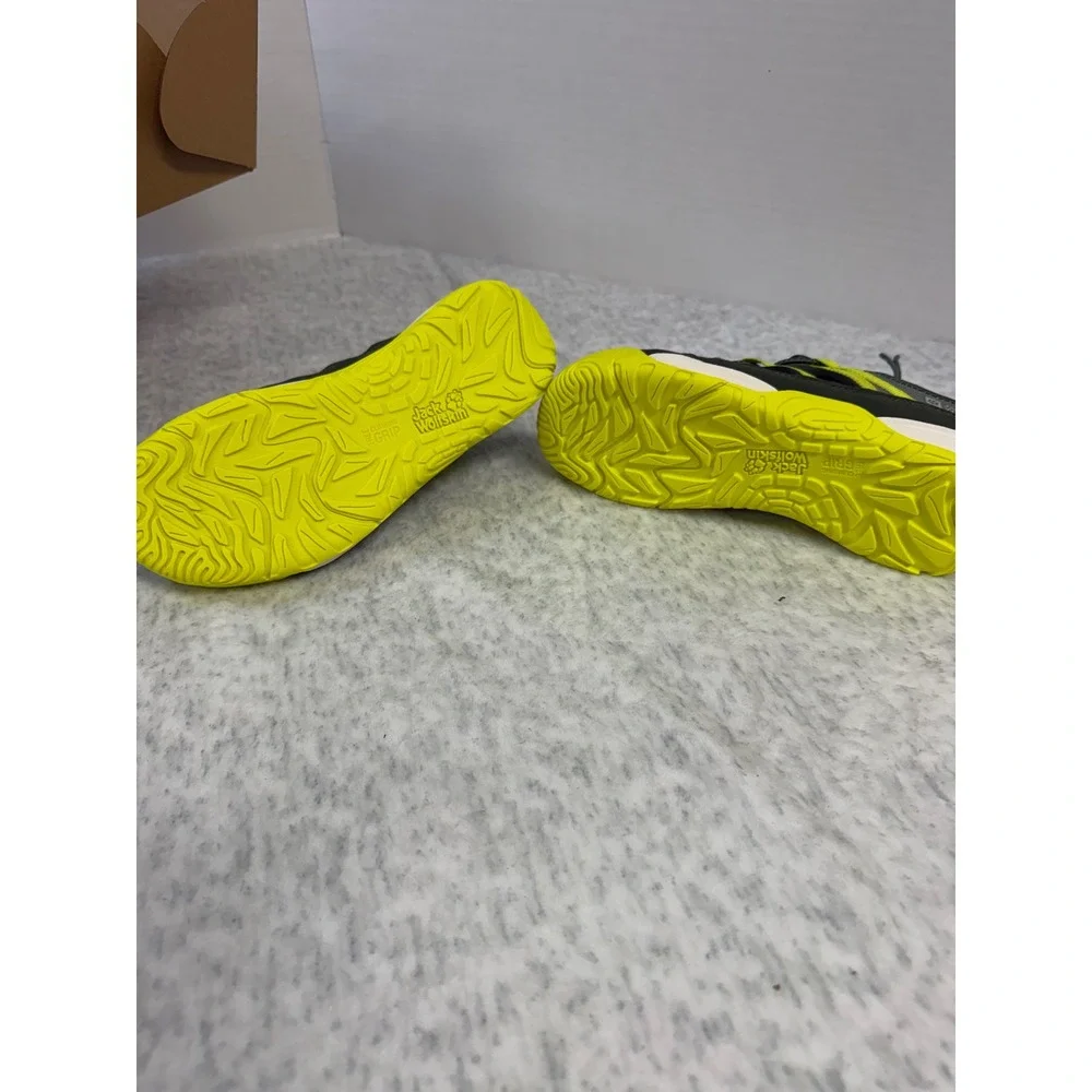 Jack Wolfskin Villi Sandal Kids Sz 3.5 Slate Green Hiking Shoes 4056881-4136-350